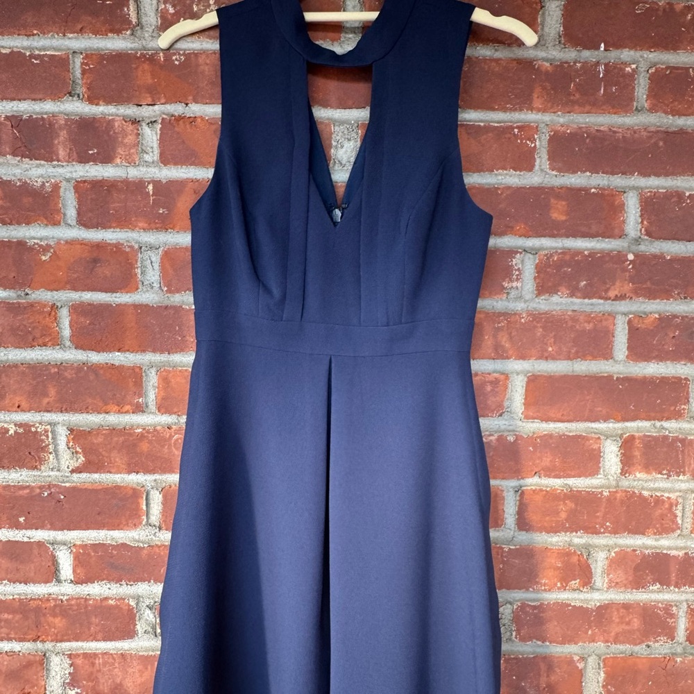 BCBGeneration Navy Midi Dress